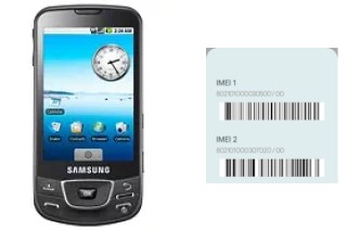 Come vedere il codice IMEI su I7500 Galaxy