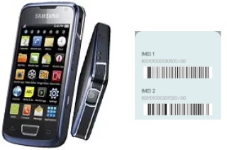 Come vedere il codice IMEI su I8520 Galaxy Beam