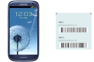 Come vedere il codice IMEI su I9305 Galaxy S III