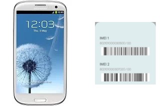 Come vedere il codice IMEI su I9300I Galaxy S3 Neo