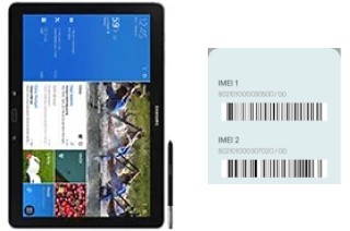 Come vedere il codice IMEI su Galaxy Note Pro 12.2