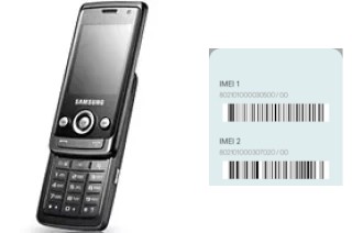 Come vedere il codice IMEI su P270