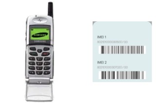 Come vedere il codice IMEI su SGH-2100