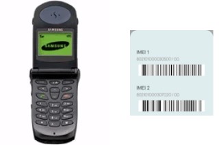 Come vedere il codice IMEI su SGH-810