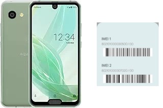 Come vedere il codice IMEI su Aquos R2 compact