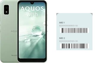 Come vedere il codice IMEI su Aquos wish