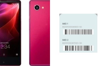 Come vedere il codice IMEI su Aquos Xx2 Mini