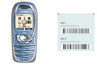 Come vedere il codice IMEI su Siemens C62