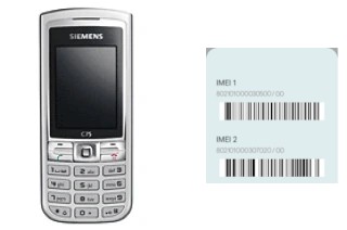 Come vedere il codice IMEI su Siemens C75