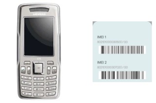 Come vedere il codice IMEI su Siemens S75