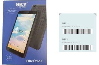 Come vedere il codice IMEI su Elite OctaX