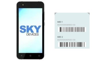 Come vedere il codice IMEI su Sky Devices Elite Photo Pro