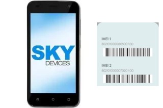 Come vedere il codice IMEI su Sky Elite 4-5P