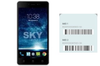 Come vedere il codice IMEI su Sky Fuego 5-0 Plus