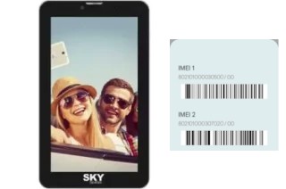 Come vedere il codice IMEI su SKY Platinum 7-0