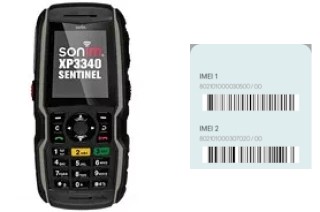 Come vedere il codice IMEI su XP3340 Sentinel