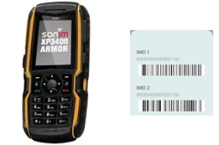 Come vedere il codice IMEI su XP3400 Armor