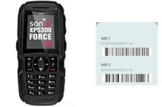 Come vedere il codice IMEI su XP5300 Force 3G