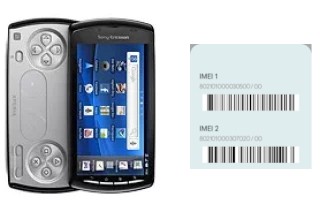 Come vedere il codice IMEI su Xperia PLAY