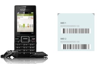 Come vedere il codice IMEI su Sony Ericsson Elm