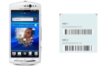 Come vedere il codice IMEI su Xperia neo V