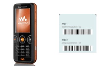 Come vedere il codice IMEI su W610