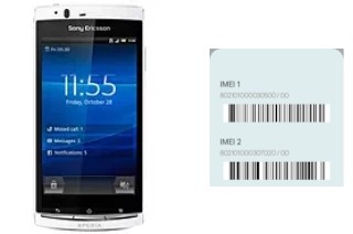 Come vedere il codice IMEI su Xperia Arc S