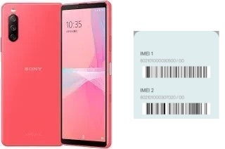 Come vedere il codice IMEI su Xperia 10 III Lite