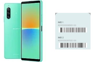 Come vedere il codice IMEI su Xperia 10 IV