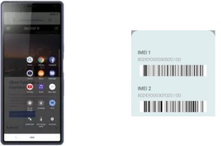 Come vedere il codice IMEI su Xperia 10 Plus