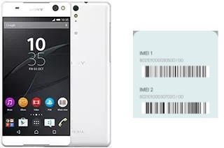 Come vedere il codice IMEI su Xperia C5 Ultra