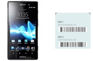 Come vedere il codice IMEI su Xperia ion HSPA