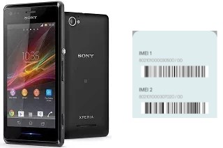 Come vedere il codice IMEI su Xperia M