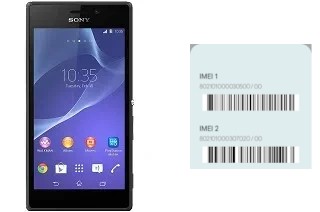 Come vedere il codice IMEI su Xperia M2