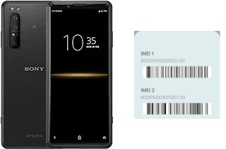 Come vedere il codice IMEI su Xperia Pro (2020)