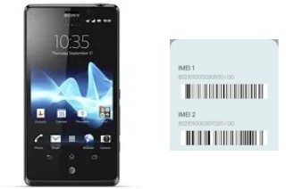 Come vedere il codice IMEI su Xperia T LTE