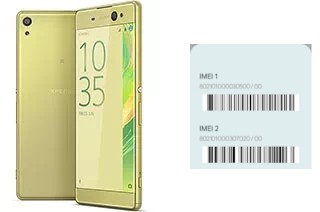 Come vedere il codice IMEI su Xperia XA Ultra