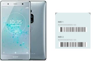 Come vedere il codice IMEI su Xperia XZ2 Premium