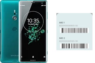 Come vedere il codice IMEI su Xperia XZ3