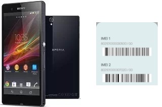 Come vedere il codice IMEI su Xperia Z