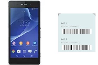 Come vedere il codice IMEI su Xperia Z2a