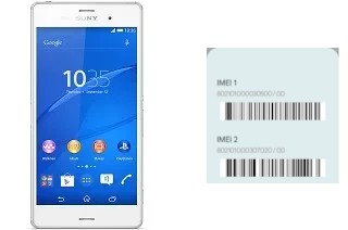 Come vedere il codice IMEI su Xperia Z3