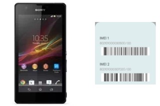 Come vedere il codice IMEI su Xperia ZR