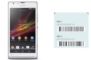 Come vedere il codice IMEI su Xperia SP