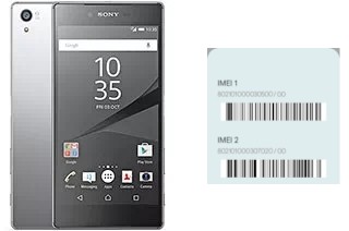 Come vedere il codice IMEI su Xperia Z5 Premium Dual