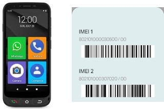 Come vedere il codice IMEI su ZEUS 4G PRO