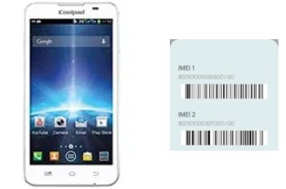 Come vedere il codice IMEI su Mi-496 Spice Coolpad 2