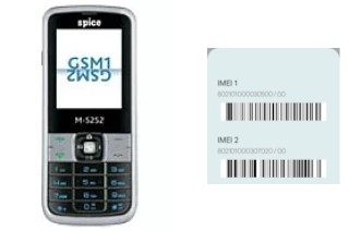 Come vedere il codice IMEI su M-5252