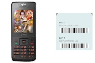 Come vedere il codice IMEI su S-6005