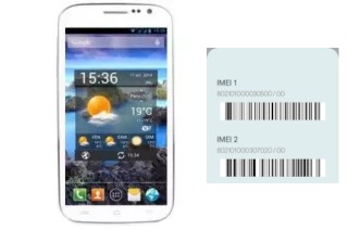 Come vedere il codice IMEI su S Phone DC50G